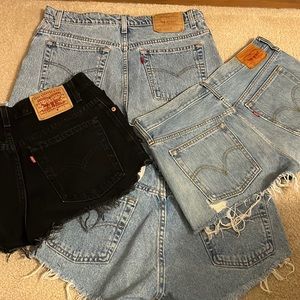 High Waisted Levi Shorts